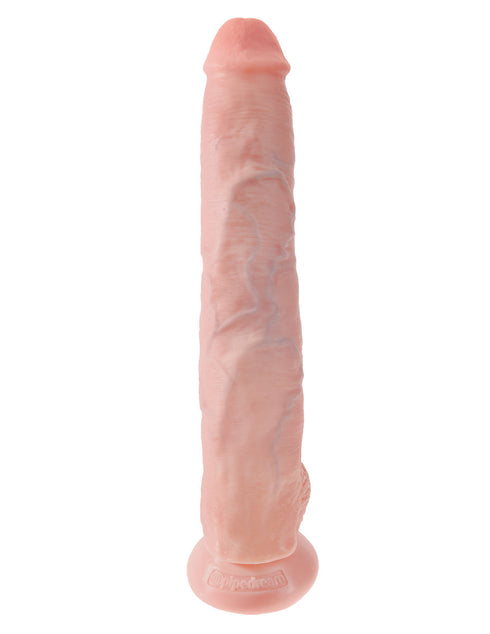 King Cock 14 in. Cock with Balls Flesh